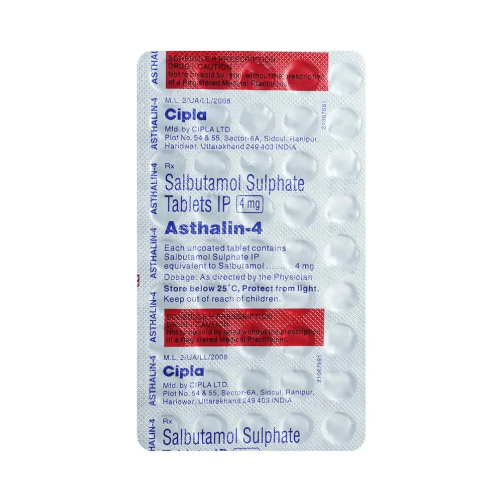 Asthalin 4 Tablet
