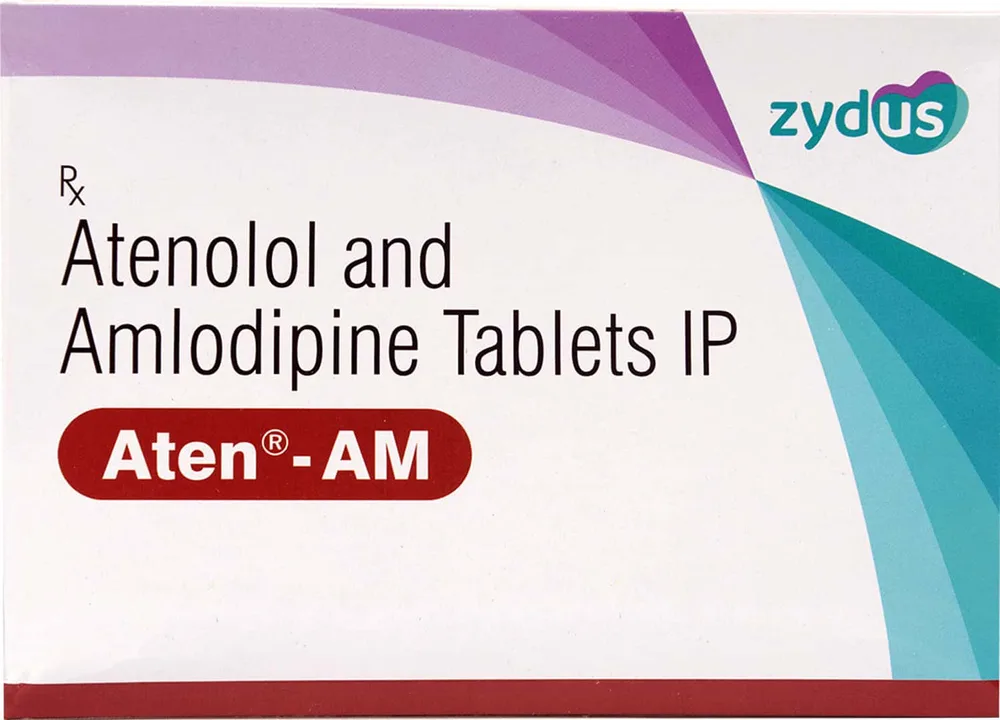 Aten Am 5/50mg Strip Of 14 Tablets