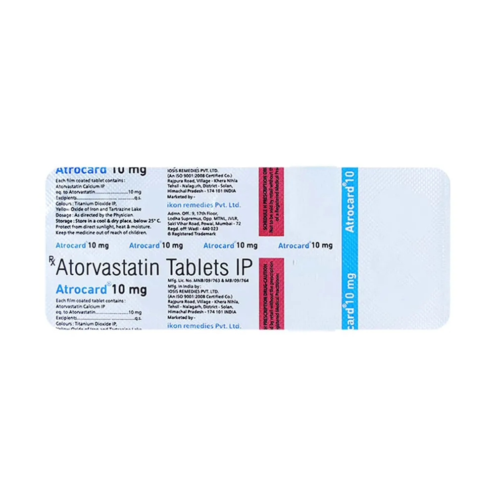 Atocard 10mg Tablet
