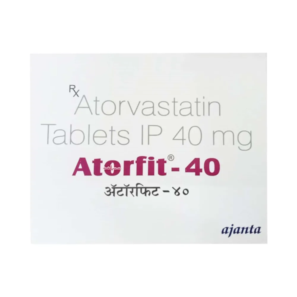 Atorfit 40mg Strip Of 20 Tablets