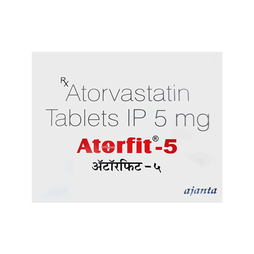 Atorfit 5mg Strip Of 20 Tablets