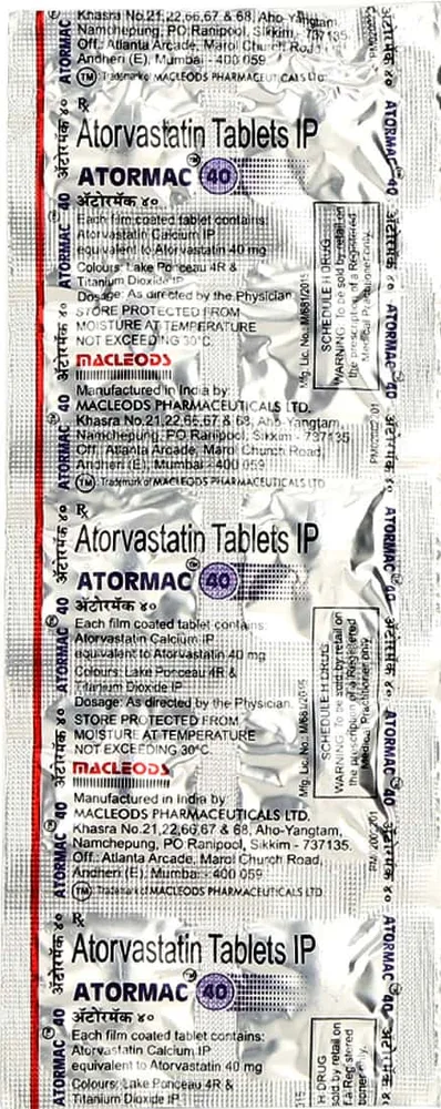Atormac 40mg Strip Of 10 Tablets