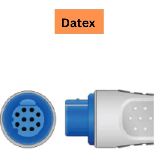 Spo2 sensor probe - Datex Monitors compatible -1 Mtr Cable