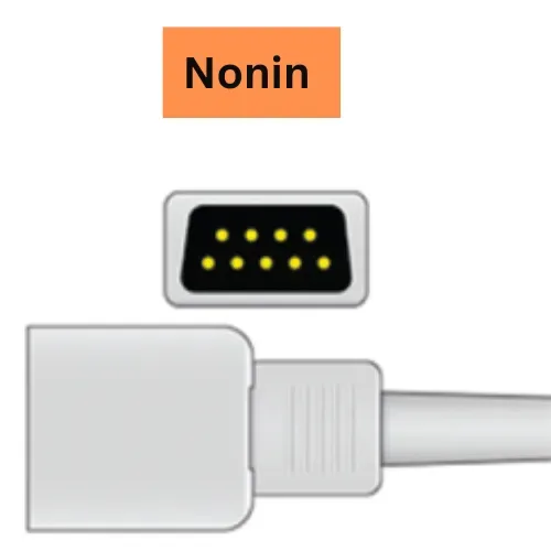 Spo2 sensor probe - Nonin Monitors compatible -3Mtr Cable