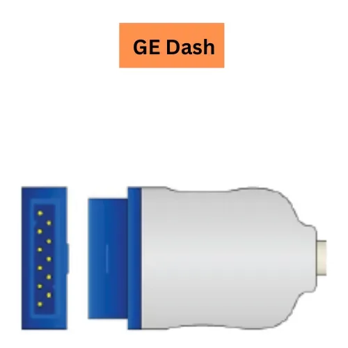 Spo2 sensor probe - GE Dash Monitors compatible -1 Mtr Cable