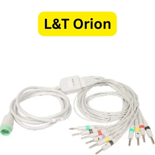ECG-EKG Cable- L&T Orion -10 leads Compatible