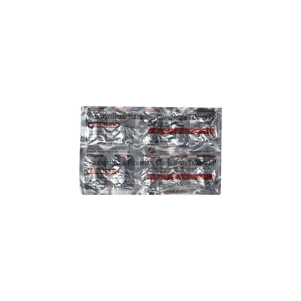 Augmed 625mg Strip Of 10 Tablets
