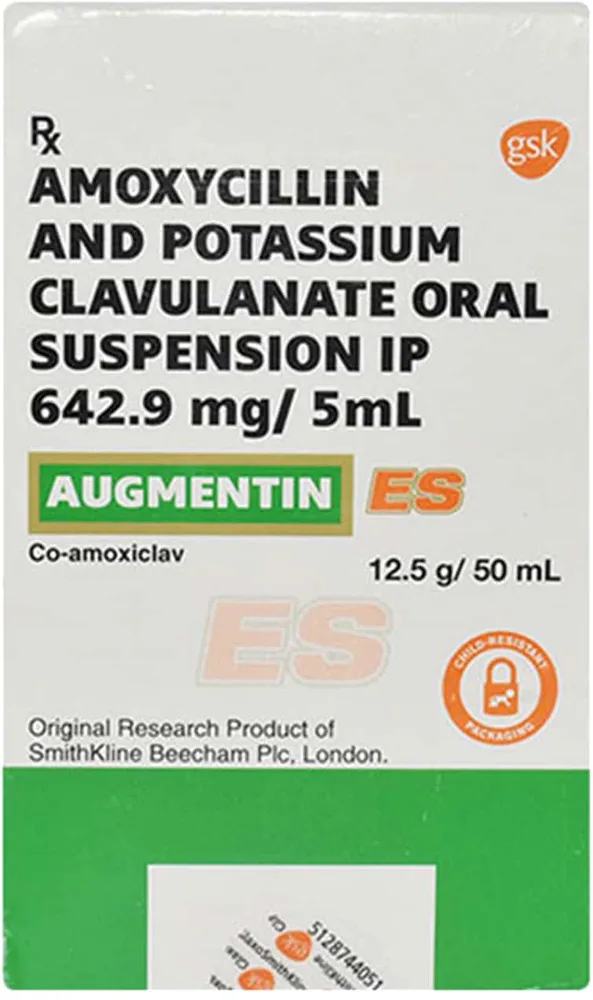 Augmentin Es Bottle Of 50ml Suspension
