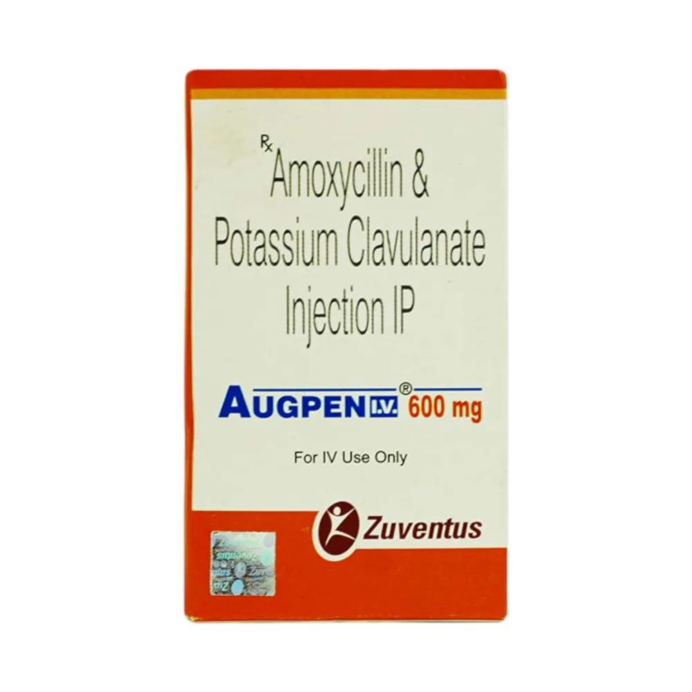 Augpen 600mg Dry Vial Of 1 Powder For Injection
