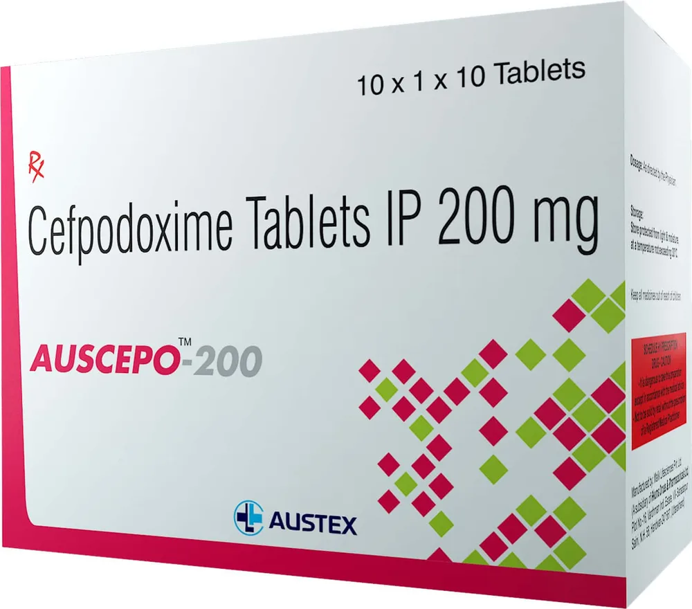 Auscepo 200mg Strip Of 10 Tablets