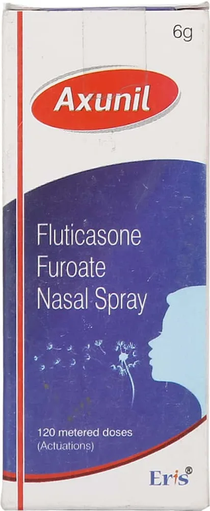 Axunil 6gm Bottle Of 120md Nasal Spray