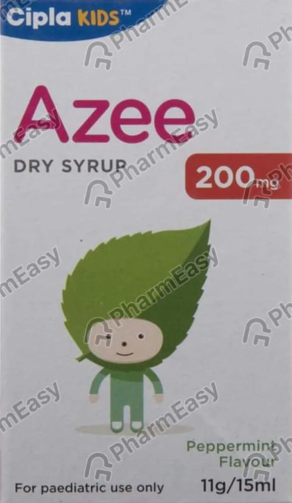 Azee 200mg Dry Syrup | Peppermint Flavour
