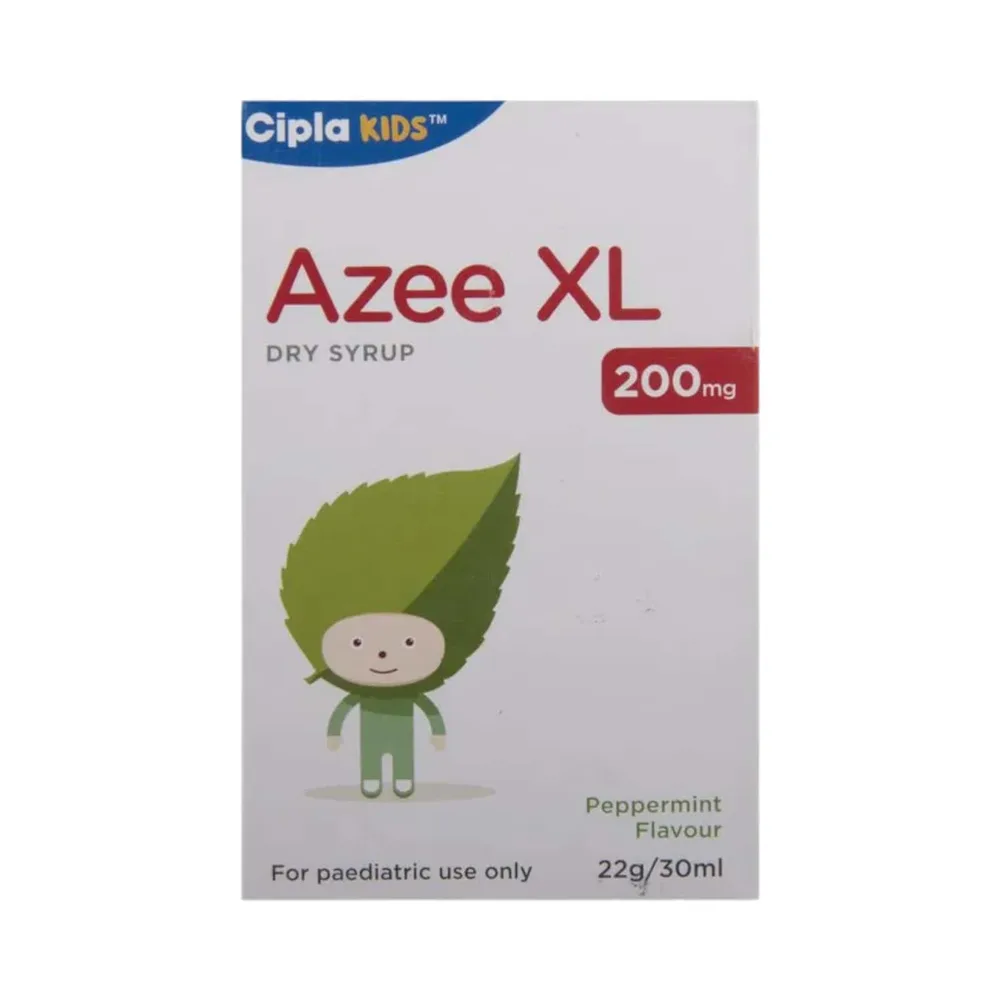 Azee Xl Peppermint Flavour Bottle Of 30ml Dry Syrup