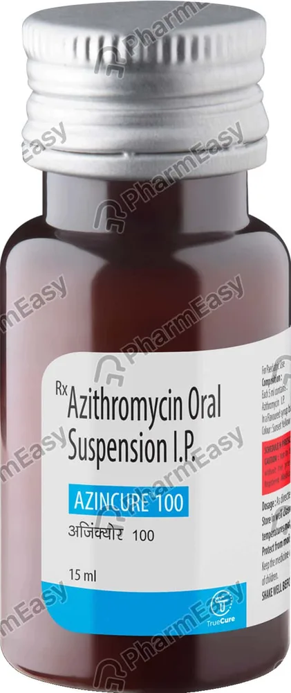 Azincure 100mg Bottle Of 15ml Syrup