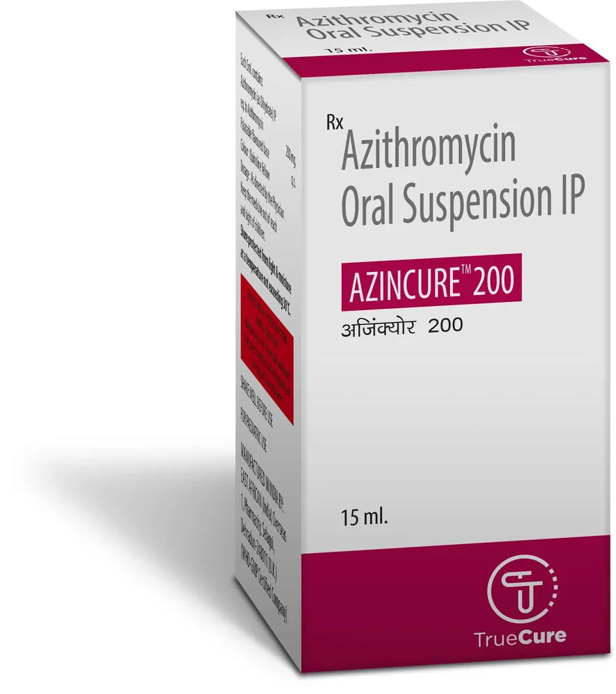 Azincure 200mg Bottle Of 15ml Suspension