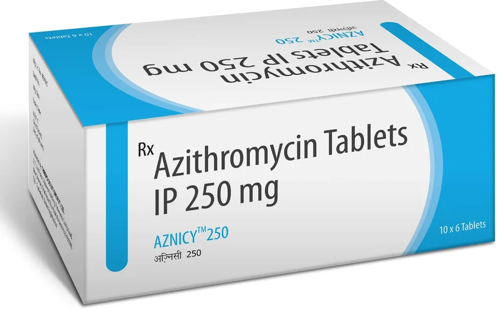 Aznicy 250mg Strip Of 6 Tablets