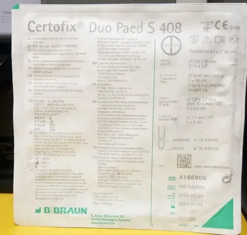 B. Braun Certofix Duo Paed S 408