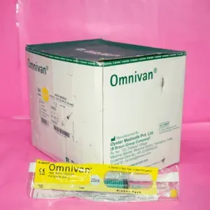 B Braun Omnivan 20ml Syringe With Needle - 50 Units Pack