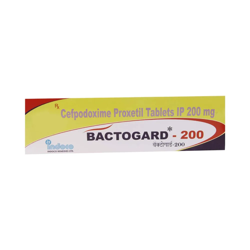 Bactogard 200mg Strip Of 10 Tablets
