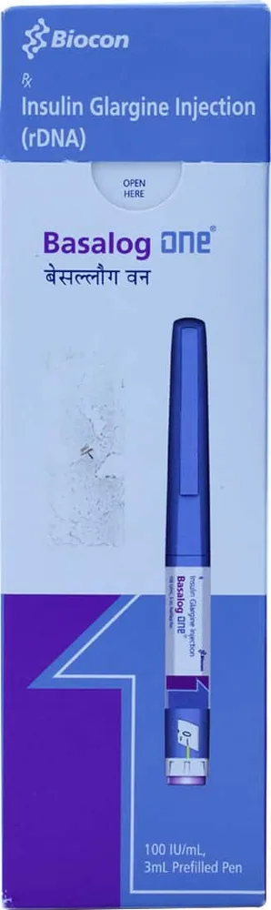 Basalog One 100iu Pre Filled Pen Of 3ml Solution For Injection