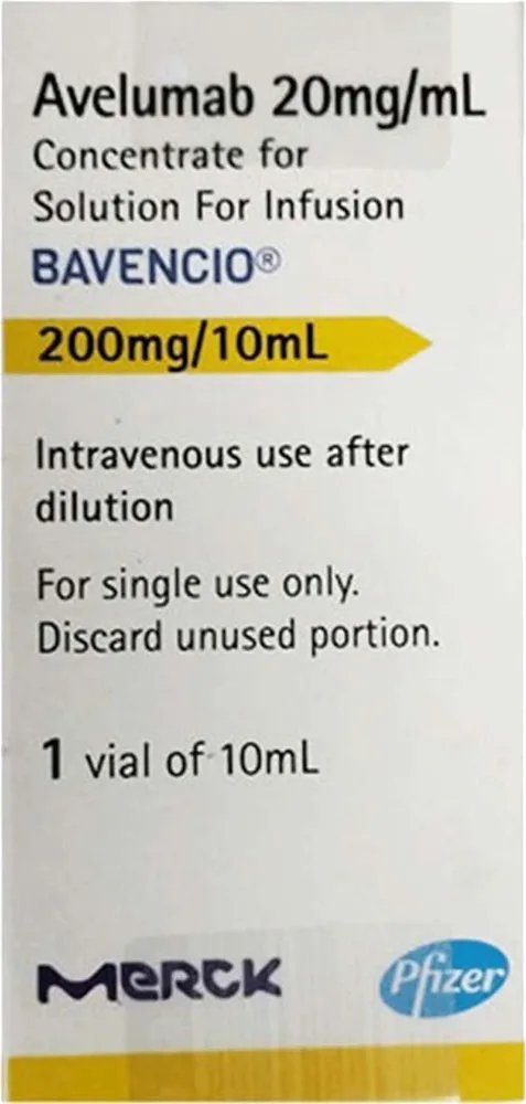 Bavencio 200mg Vial Of 10ml Solution For Infusion