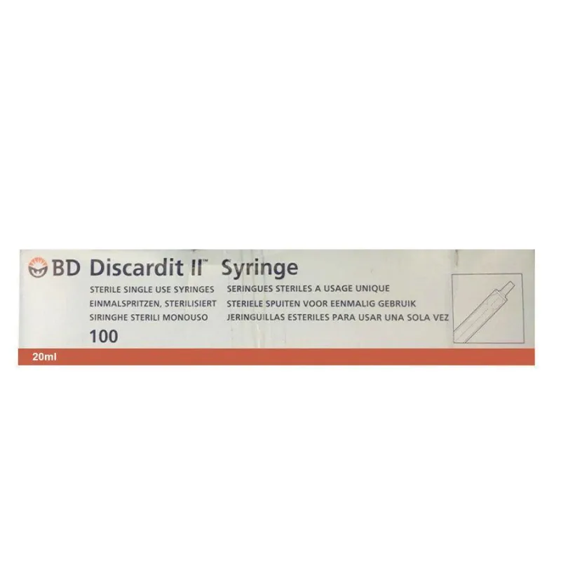 BD Discardit Syringe 20ml - 21G*1.5 inch