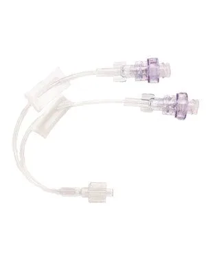 BD Q-syte - Bi-extension Needle-free Connector With 15 Cm (6 in.) Macro Bore Set and Spin Nut