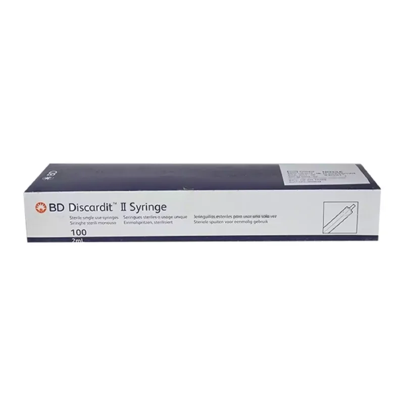 BD 2ml Syringe Discardit - 24G | 100 Pcs Box