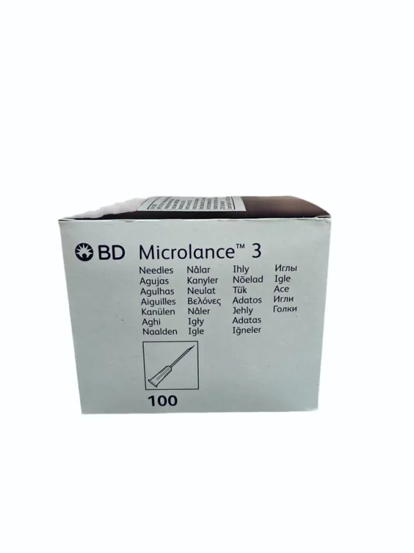 BD Needles Microlance  16G*1.5 inch - 100 Units Pack