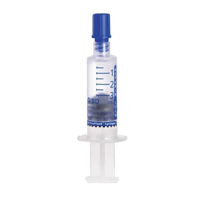BD PosiFlush 3ml Heparin Lock Flush Syringe ( 10 Usp Units/ ml)