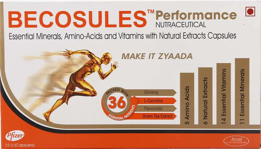 BECOSULES PERFORMANCE CAPSULE