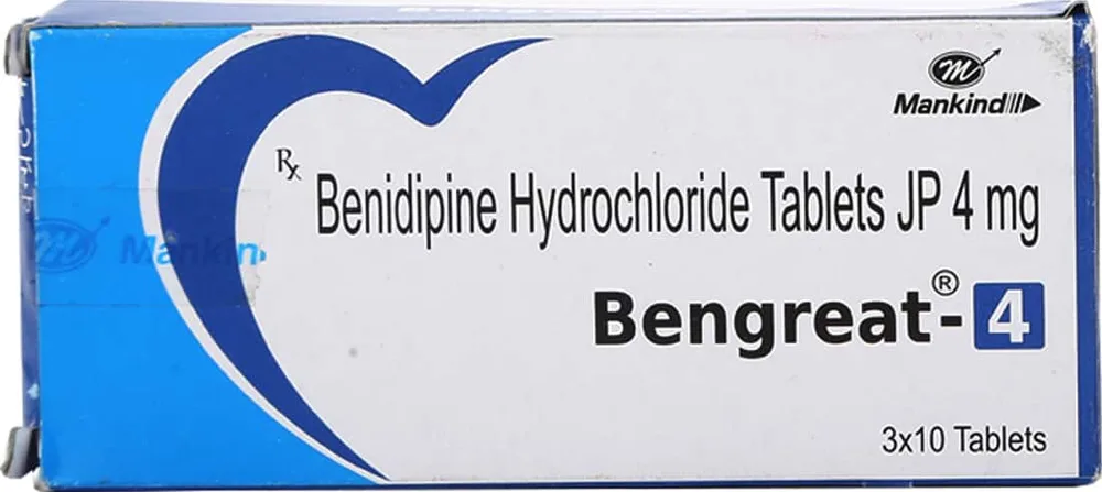 Bengreat 4mg Strip Of 10 Tablets