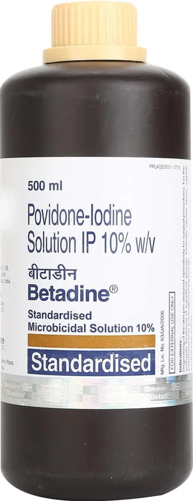 Betadine 10% Bottle Of 500ml Solution