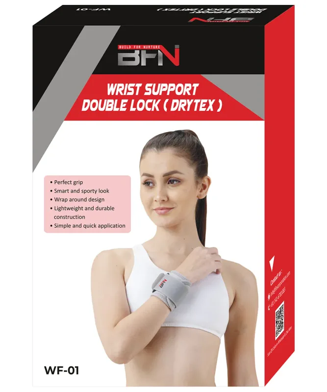 BFN Wrist Support Double Lock (Drytex) - Universal