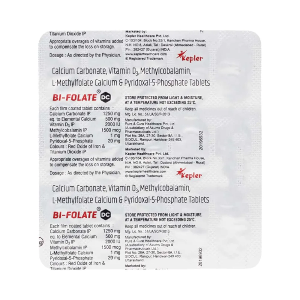 Bi-Folate DC Tablet