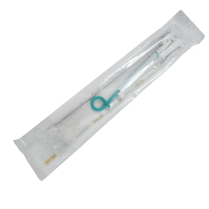 Bio-Rad Pigtail Catheter with Needle