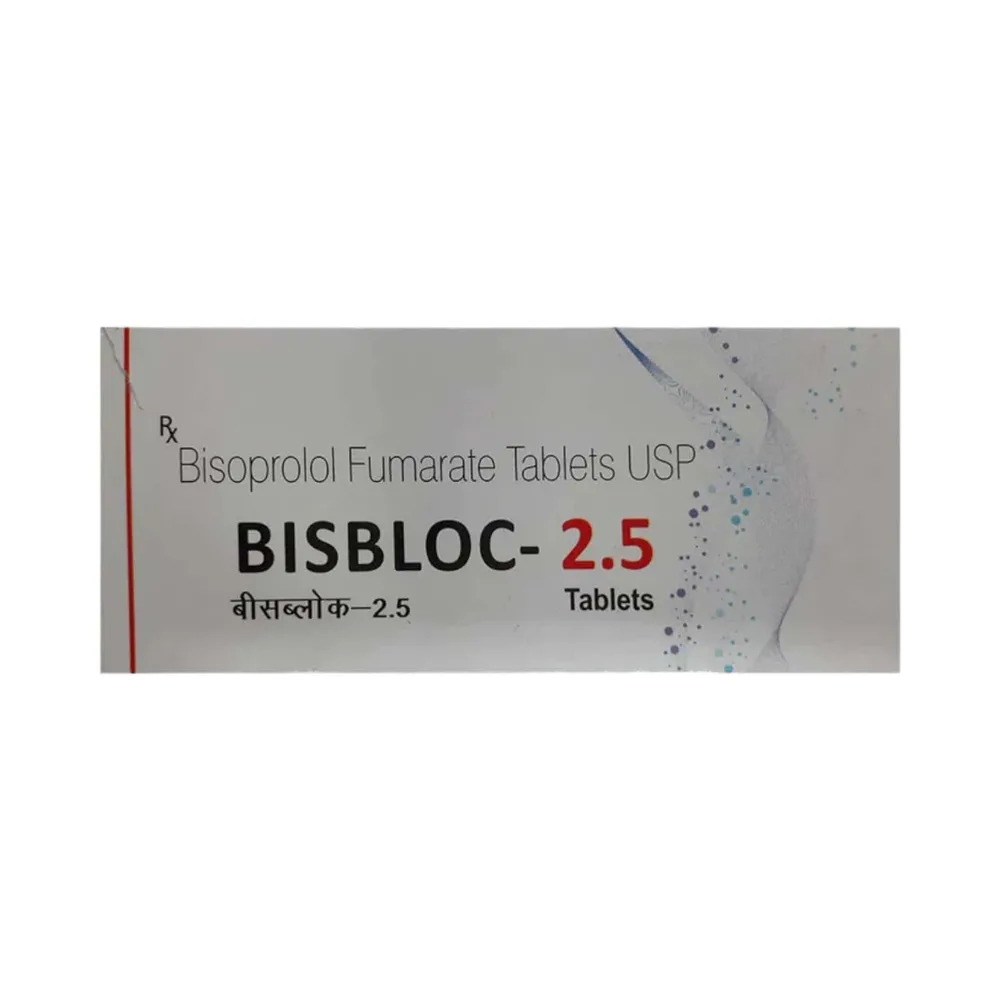 Bisbloc 2.5mg Strip Of 10 Tablets