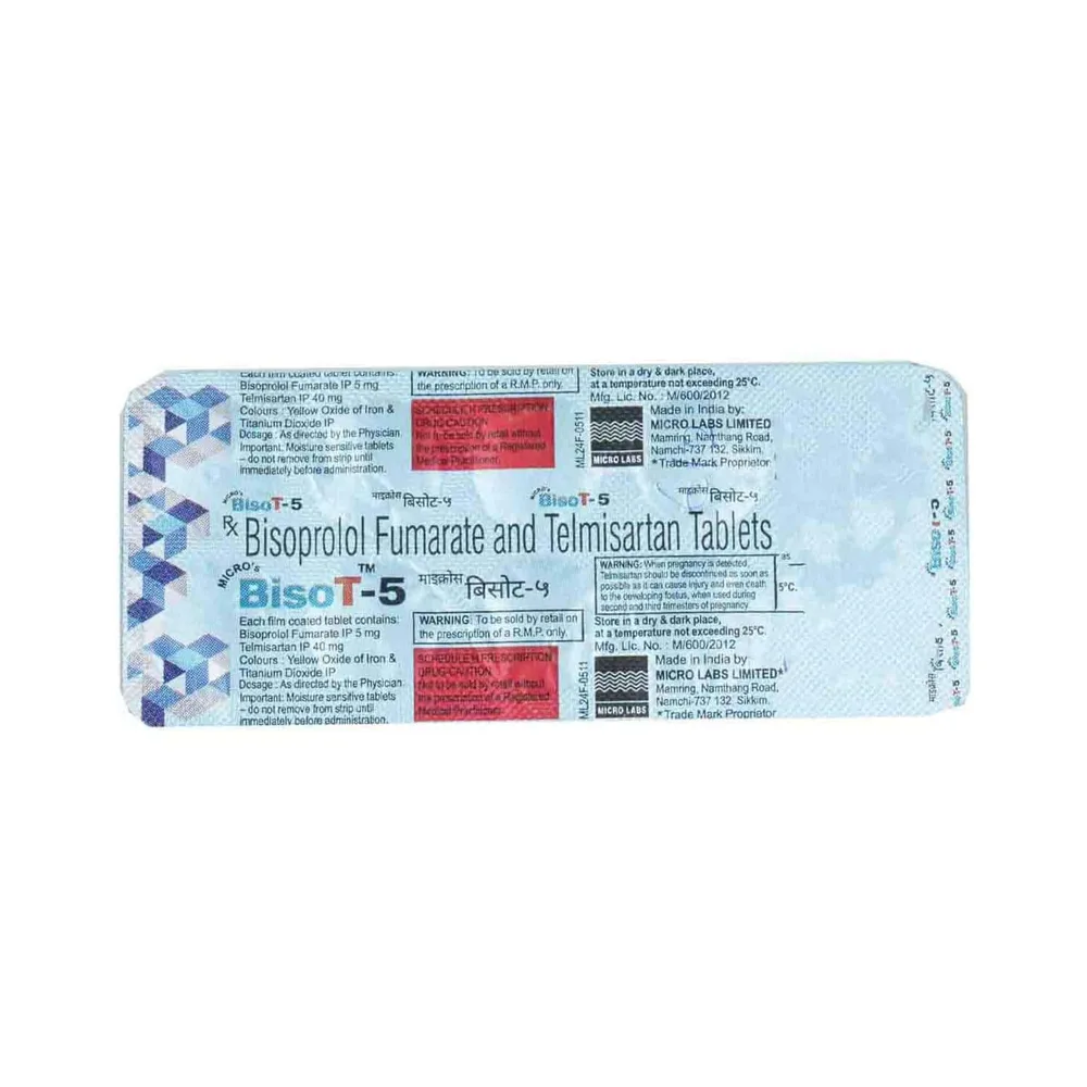 Bisot 5mg Strip Of 10 Tablets
