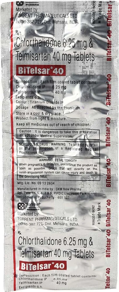 Bitelsar 40mg Tablet