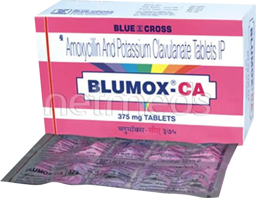 Blumox Ca 375mg Strip Of 10 Tablets