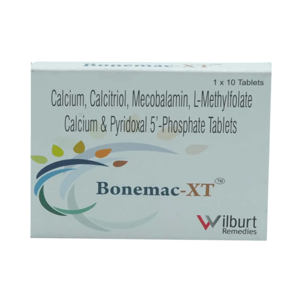 Bonemac Xt Strip Of 10 Tablets