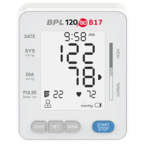BPL 120/80 B17 Digital BP Machine Monitor