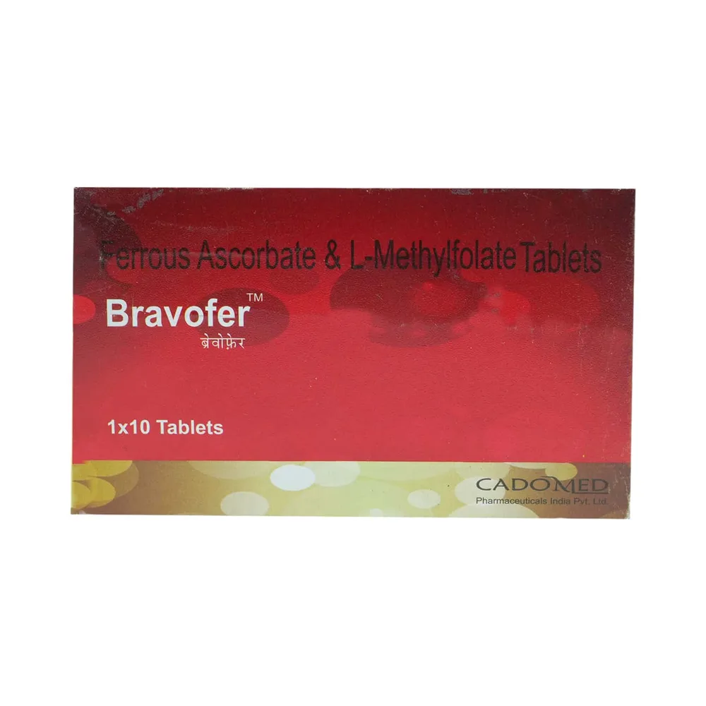 Bravofer Strip Of 10 Tablets