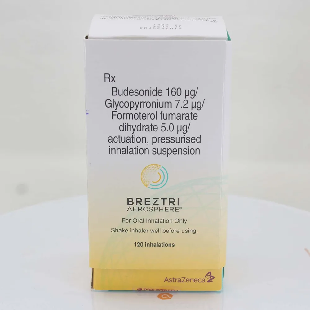 Breztri Aerosphere Box Of 120md Metered Dose Inhaler