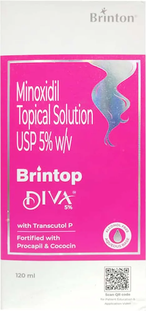 Brintop Diva 5% Bottle Of 120ml Solution