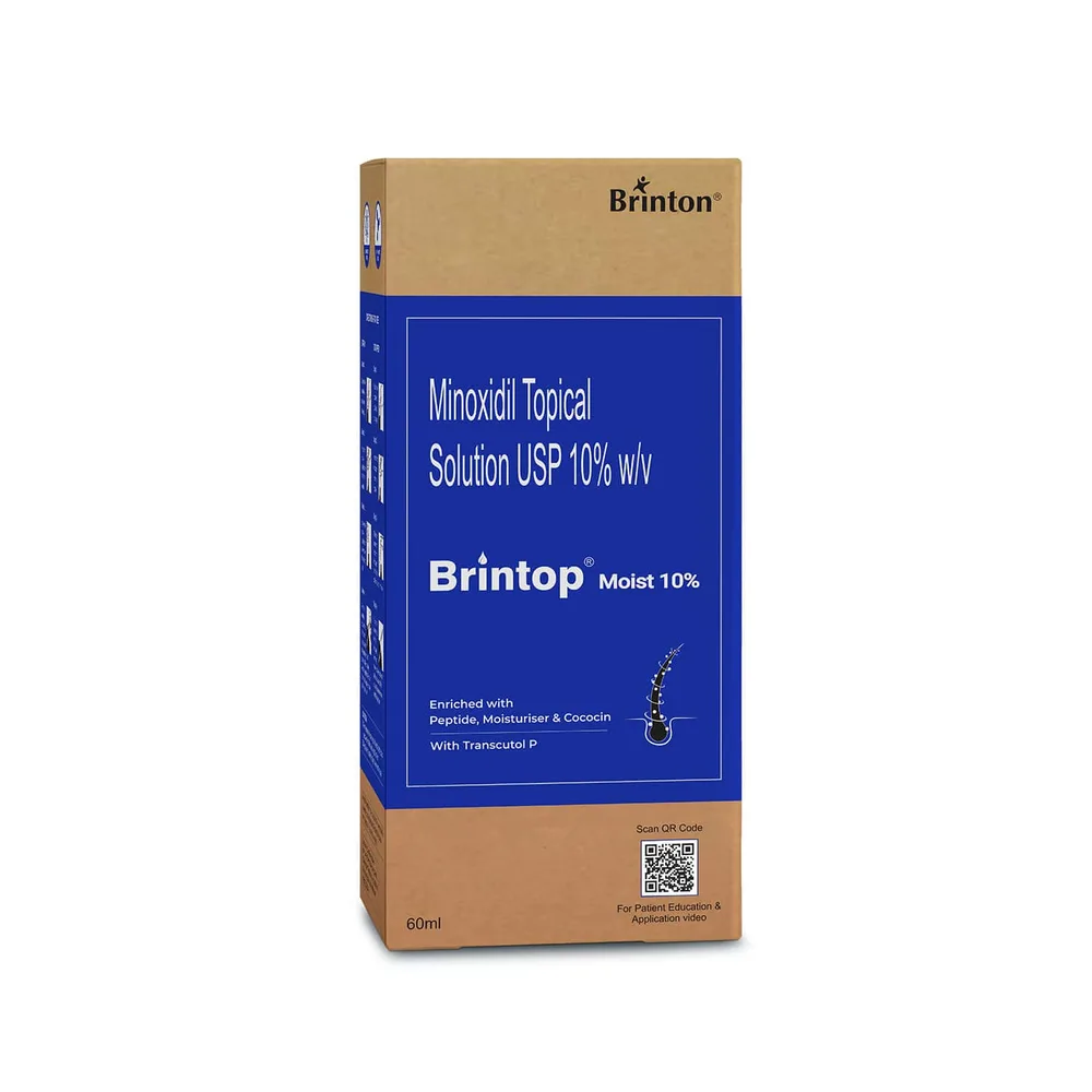 Brintop Moist 10% Bottle Of 60ml Solution