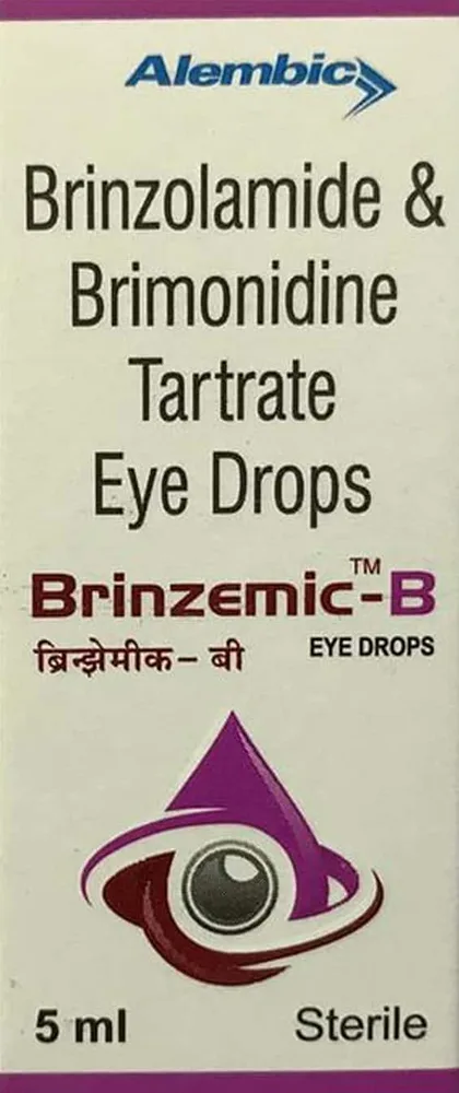 Brinzemic B Bottle Of 5ml Eye Drops