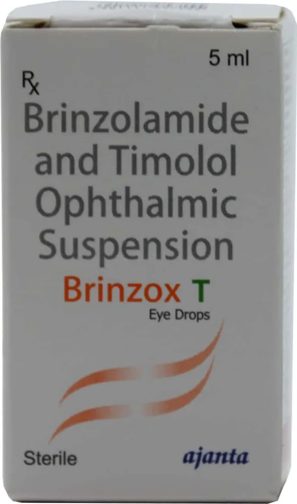 Brinzox T Bottle Of 5ml Eye Drops