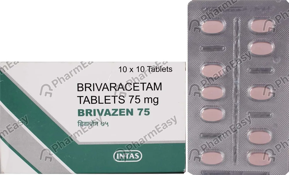 Brivazen 75mg Strip Of 10 Tablets