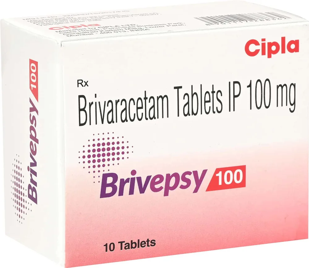 Brivepsy 100mg Strip Of 10 Tablets